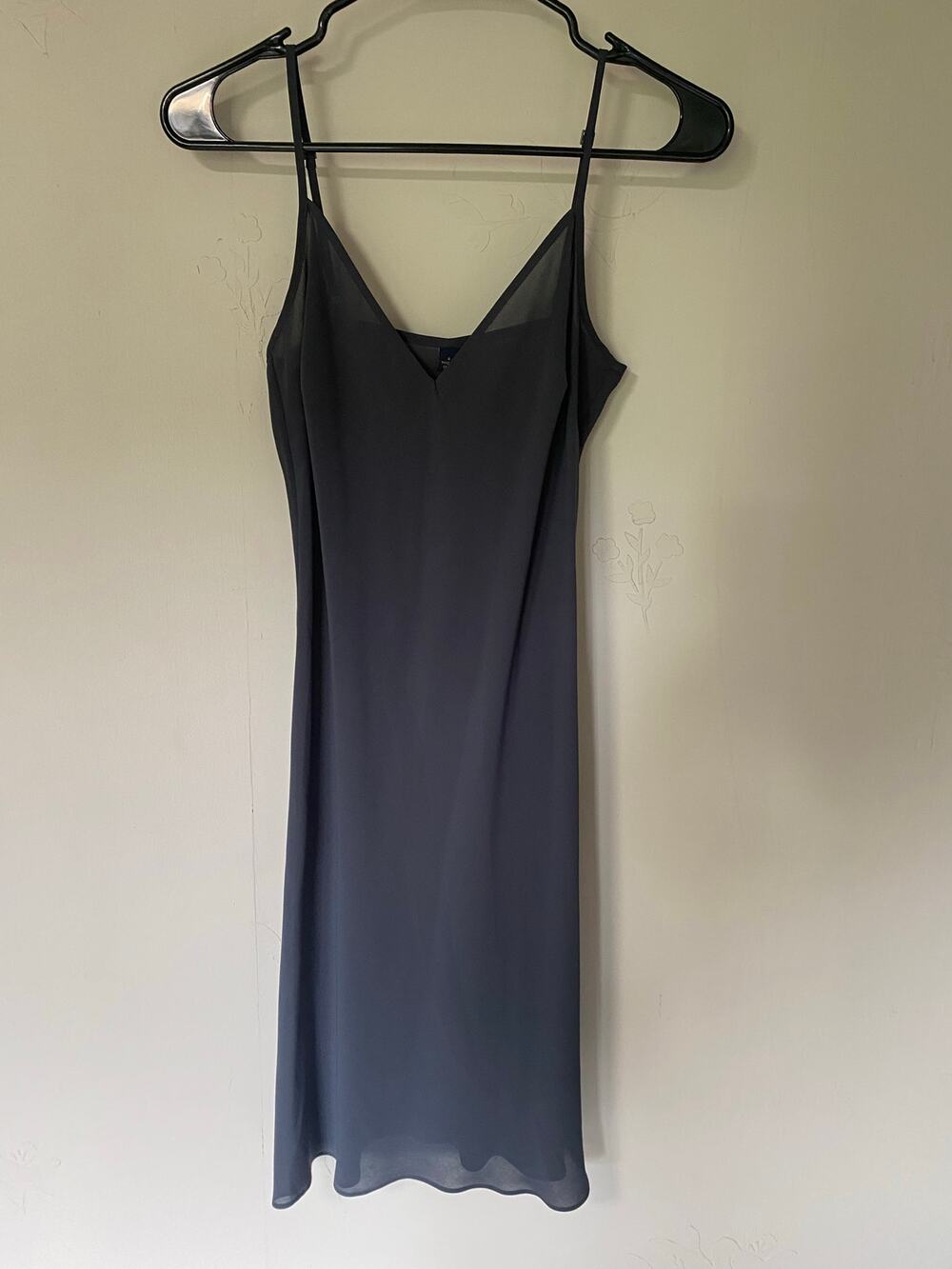 Y2K Gray Sheer Slip Dress 4 Indie Sleaze Going Out Festival